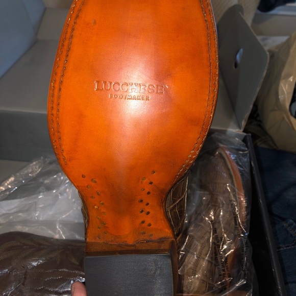 Lucchese mens camin tail cut 10 EE main image 6